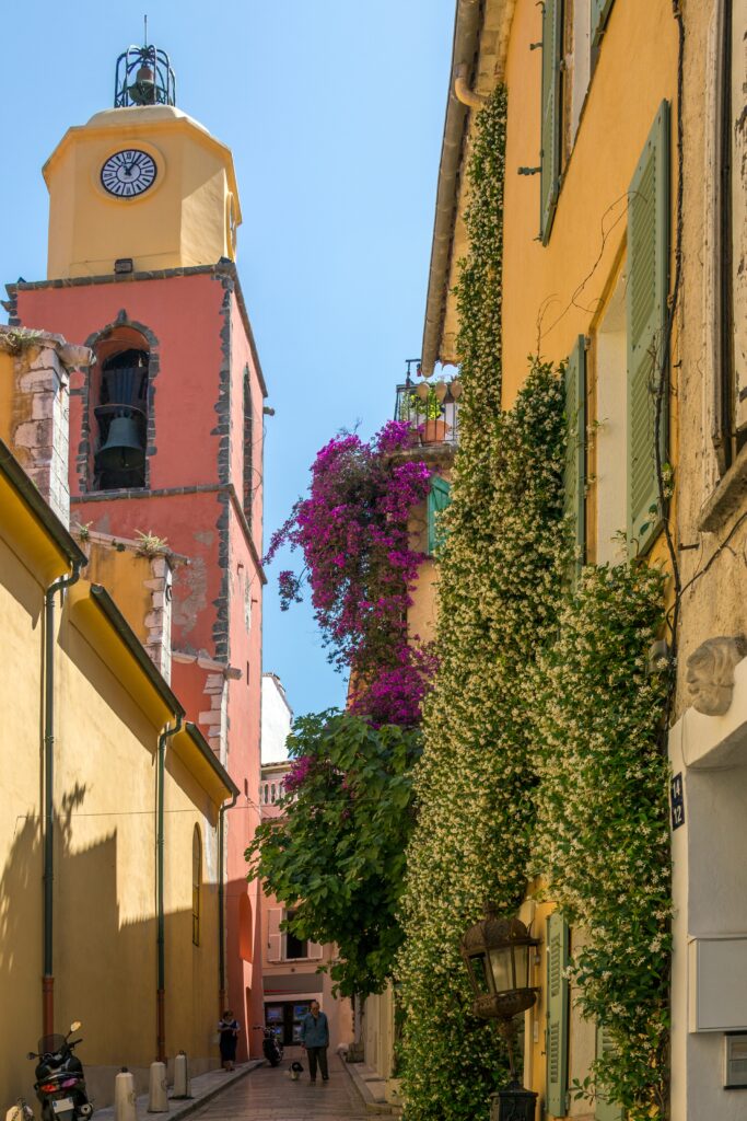 The leading restaurants in St Tropez